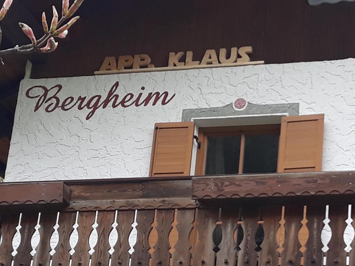 Appartements Klaus Bergheim Predoi Exterior photo